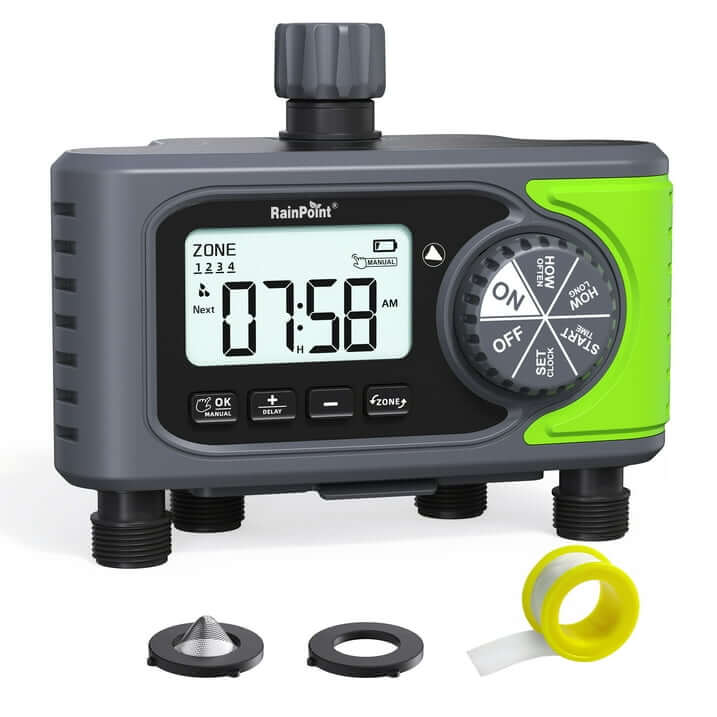 RainPoint 4-Zone Digital Water Timer
