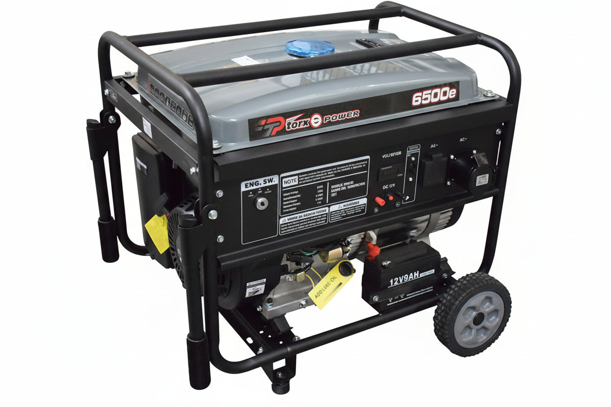 GENERATOR TANDEM TORX 6,5KVA - GP Lawnmowers