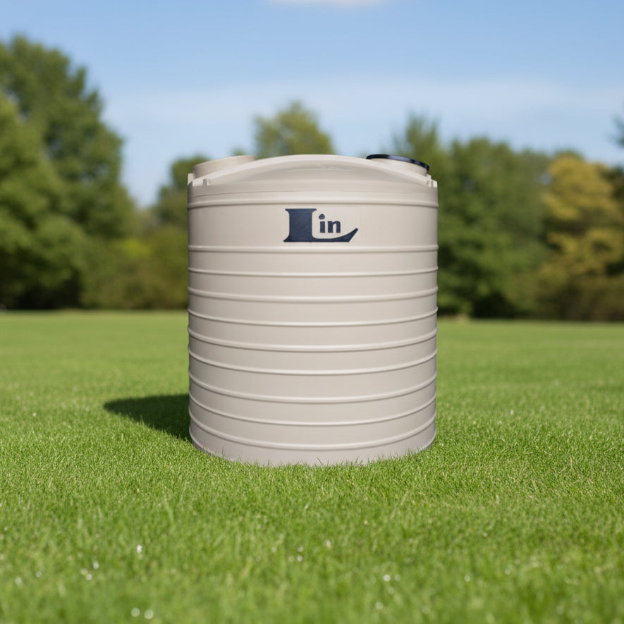 LIN 5000L Khaki Water Tank - GP Lawnmowers