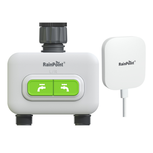 RainPoint Smart Wireless 2-Zone Water Timer