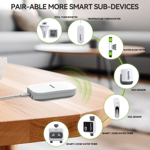 RainPoint Smart Wireless 2-Zone Water Timer