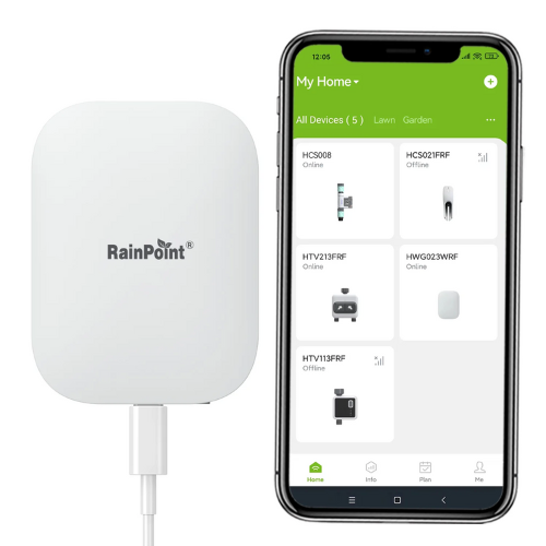 RainPoint Smart Wireless 2-Zone Water Timer