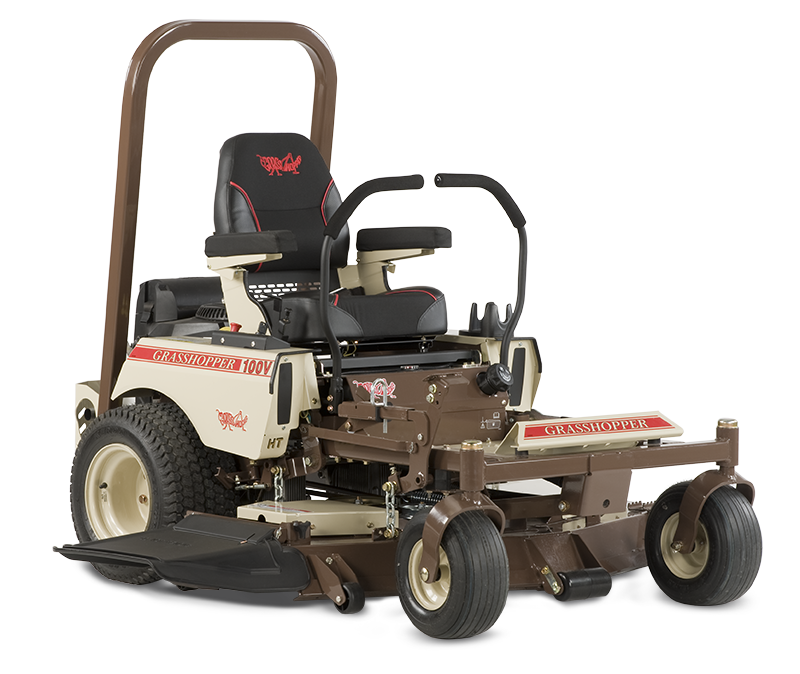 Grasshopper 127 zero turn mower NGH127V61 model with comfortable seat and robust cutting deck