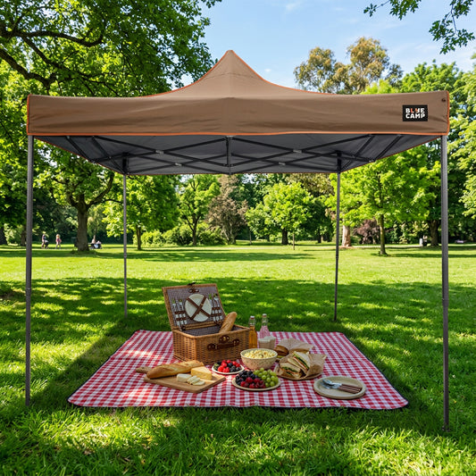 Basecamp Pop-Up Gazebo 3 x 3m Khaki