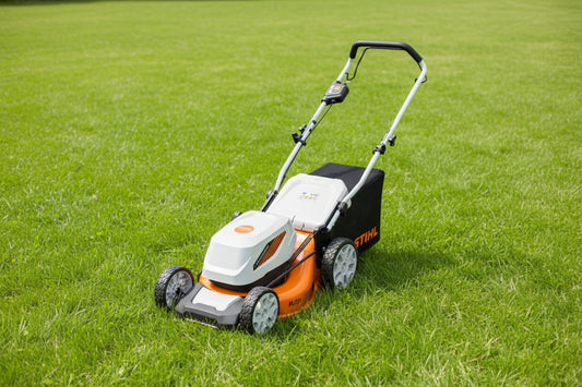 STIHL Battery Lawnmower RMA348 - GP Lawnmowers