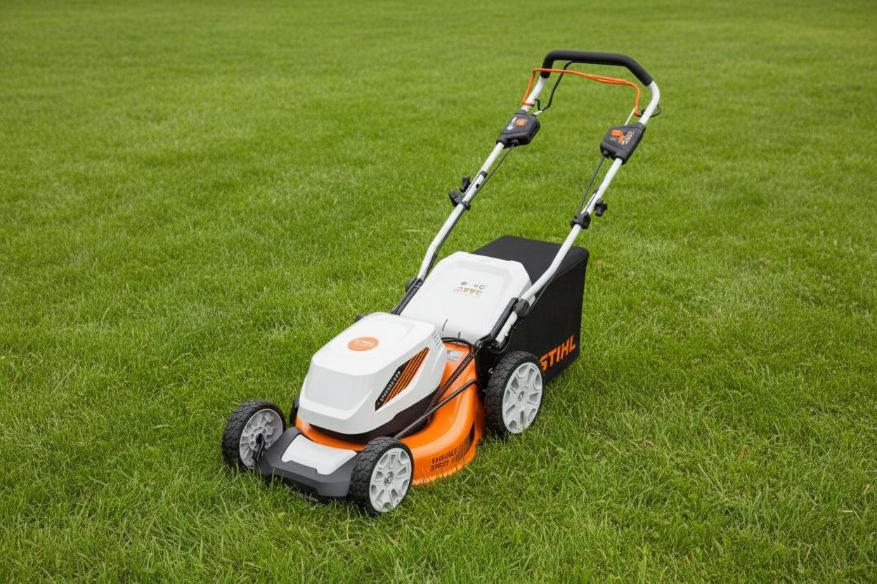 STIHL Battery Lawnmower RMA348V | Self Driven - GP Lawnmowers