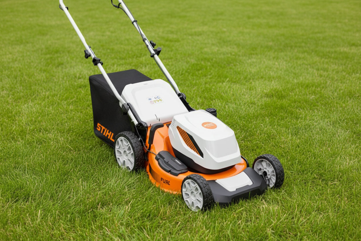 STIHL RMA353 Battery Lawnmower - GP Lawnmowers