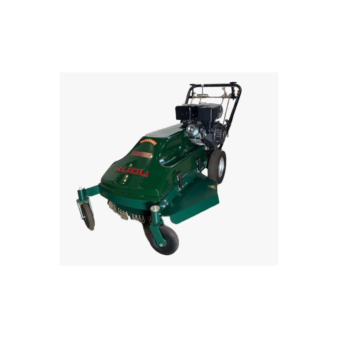 Kudu 850 lawnmower for sale with durable green body and powerful engine for efficient grass cutting