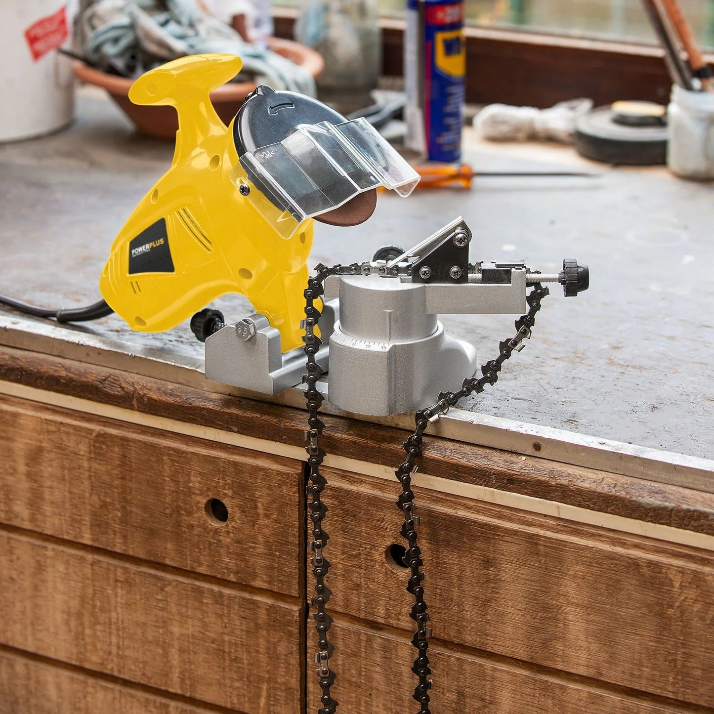 180W POWERPLUS CHAIN SHARPNER