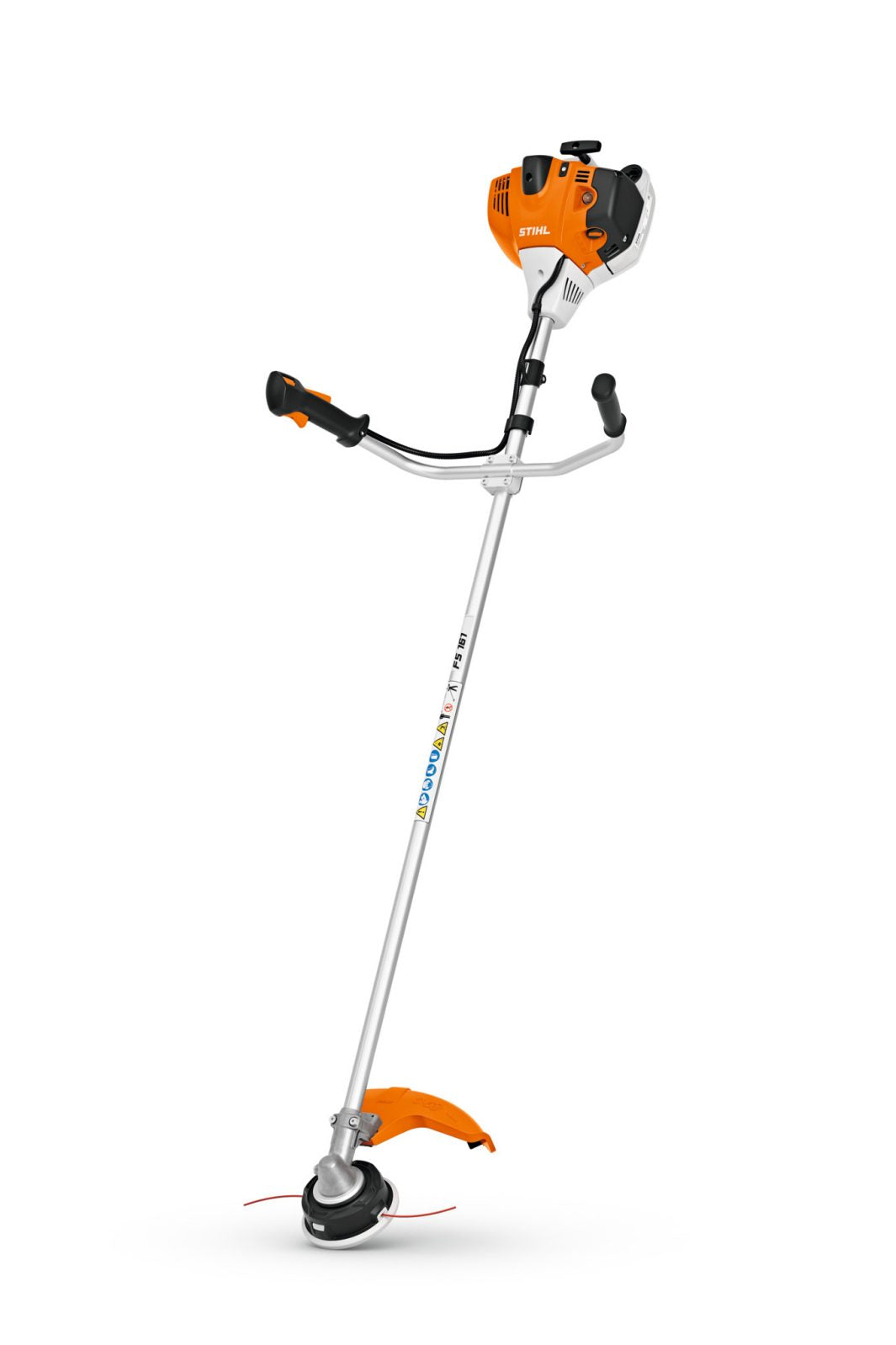 STIHL FS161L brushcutter for sale with petrol engine and ergonomic handle design