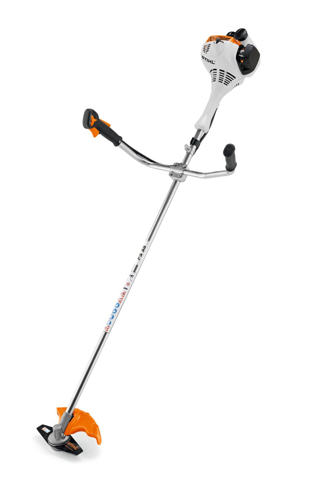 STIHL FS55 brushcutter for sale with ergonomic handles and lightweight design