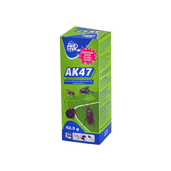 AK47 Insecticide for Flies and Cockroaches 4x8g Sachets