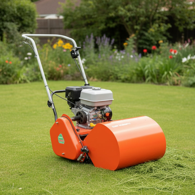 Gp Razor Tandem Razor Petrol Cylinder Mower With Honda GP160 Engine – GP Lawnmowers