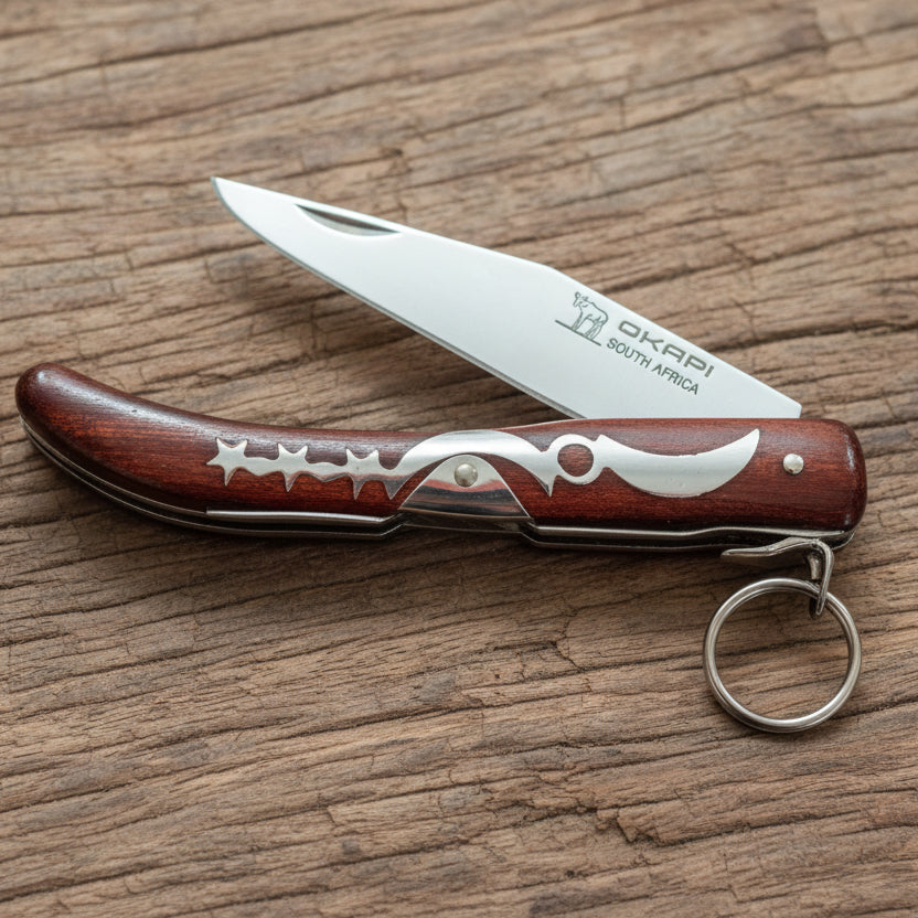 OKAPI KNIFE STAINLESS/CARBON STEEL. - GP Lawnmowers