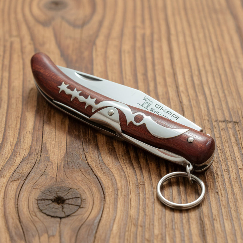 OKAPI KNIFE STAINLESS/CARBON STEEL. - GP Lawnmowers