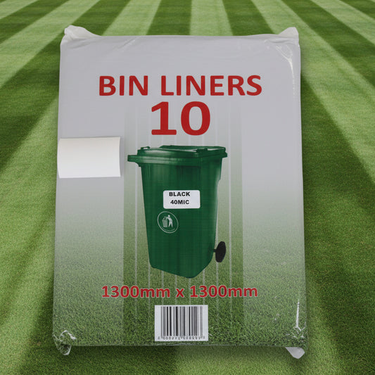 40MICRON WHEELIE BIN REFUSE BAGS