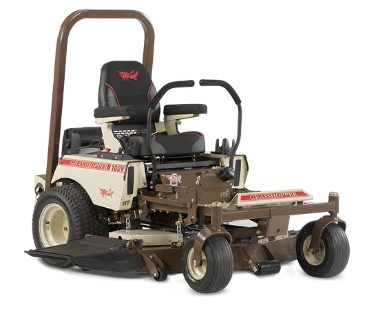 Grasshopper 127 zero turn mower NGH127V61 model with comfortable seat and robust cutting deck