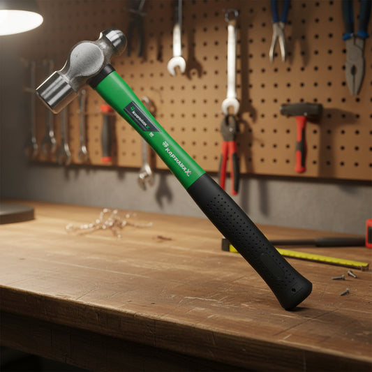 Kaufmann X Ball Pein Hammer Fibreglass Handle 500g