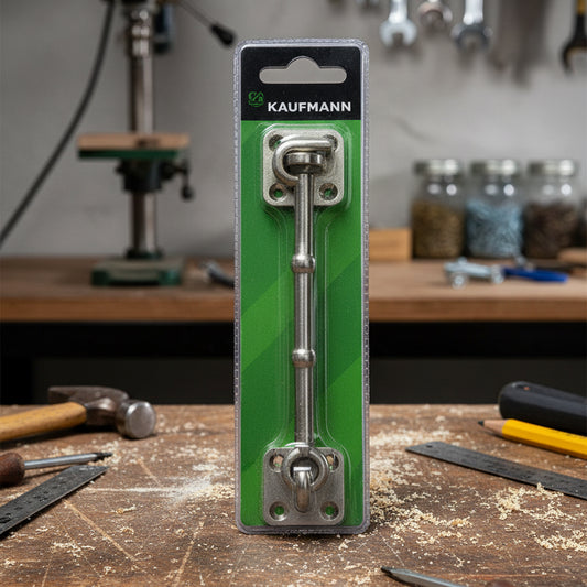 Kaufmann Cabin Hook 150mm Satin Nickel Zamac