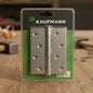 Kaufmann Butt Hinge 100mm Ball Bearing Stainless Steel (Pair)
