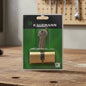 Kaufmann Euro Cylinder 65mm Solid Brass