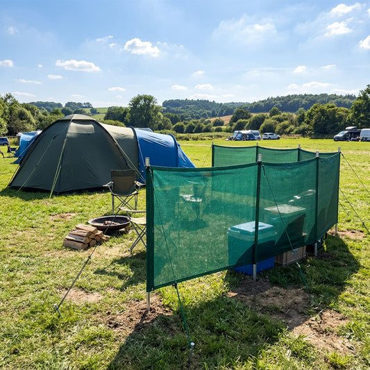 Basecamp Storm Boma Windbreak 1.5 x 6m Green – V0404502