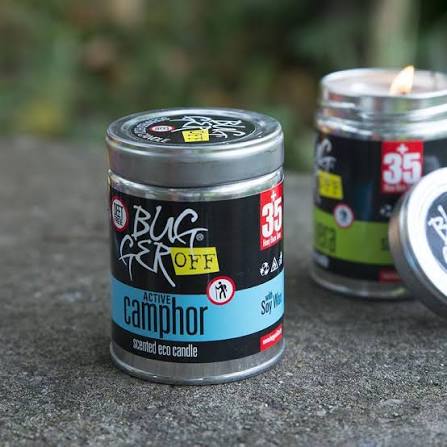 Bugger OFF ECO Scented Candle Activa Camphor