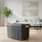 Addis Storage Box Plastic 110L with Wheels