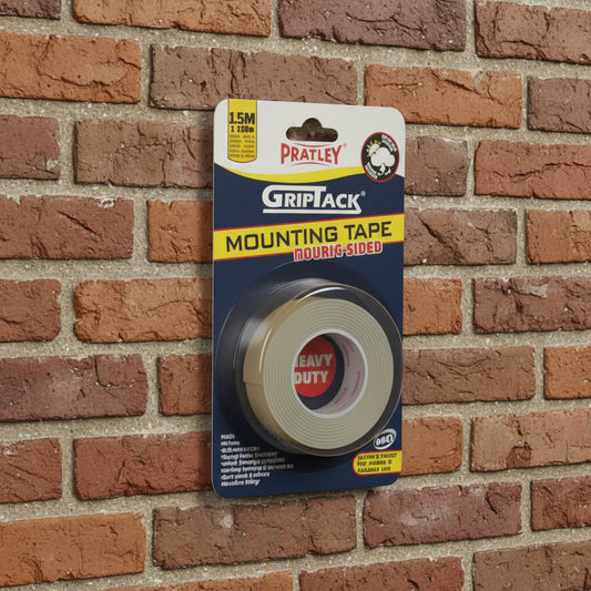 Pratley Griptack Double-Sided Mounting Tape 1.5m x 19mm x 1mm