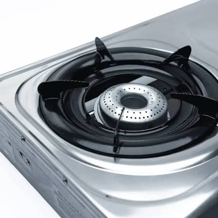 Cadac 2-Plate Gas Stove Stainless Steel (No Regulator)