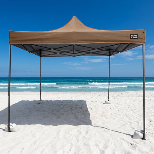 Basecamp Pop-Up Gazebo 3 x 3m Khaki