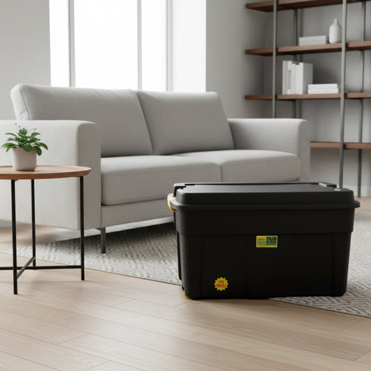 Addis Storage Box Plastic 110L with Wheels