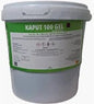 KAPUT GEL 1KG container of 1kg rodenticide gel with green and white label for pest control