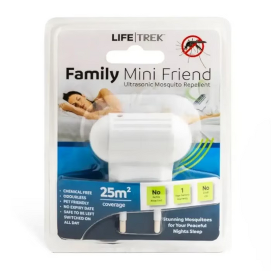 Lifetrek Family Mini Friend Ultrasonic Mosquito Repeller 25m