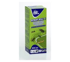 SPRAYKILL1 200ml garden pest control spray box with images of insects