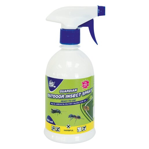 Guardian Outdoor insect spray 500ml bottle with trigger spray for effective outdoor insect spray protection