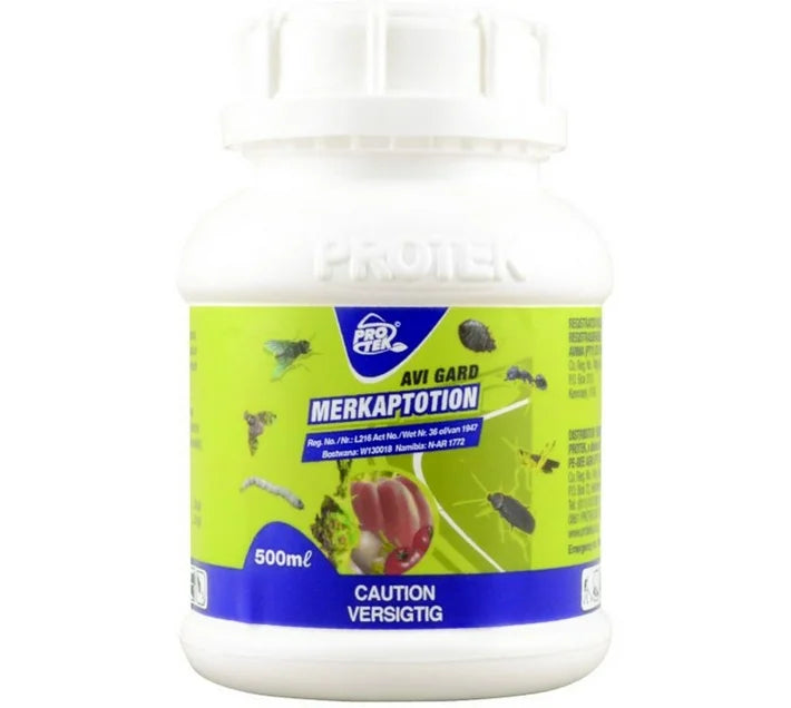 AVIGARD 500ML insecticide bottle with green label showing insects and 500ml capacity