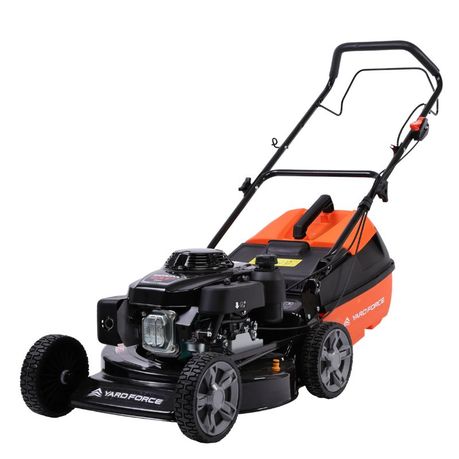 YARD FORCE 163cc Petrol Lawnmower Honda GXV160 Mulch & Catch Self-Propelled