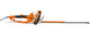 HSE 81 hedge cutter for sale with long orange and black cutting blade and ergonomic handle