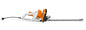 STIHL HSE52 hedge trimmer electric tool with long dual-action cutting blades and ergonomic handle