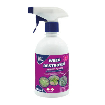 WEED DESTROYER ready-to-use weed destroyer spray 375ml with trigger sprayer for garden use